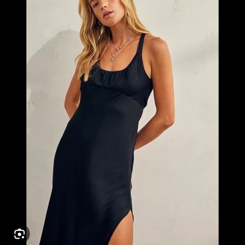 Free People Night Owl Maxi Slip Dress - Picture 2 of 4